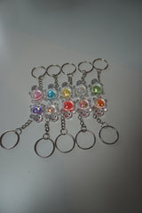 Glow schildpad sleutelhangers