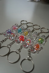 Glow schildpad sleutelhangers