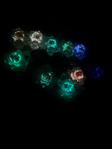 Glow schildpad sleutelhangers