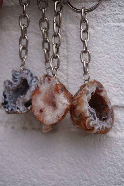 Agaat sleutelhanger
