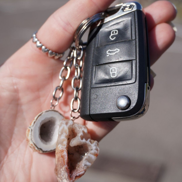 Agaat sleutelhanger